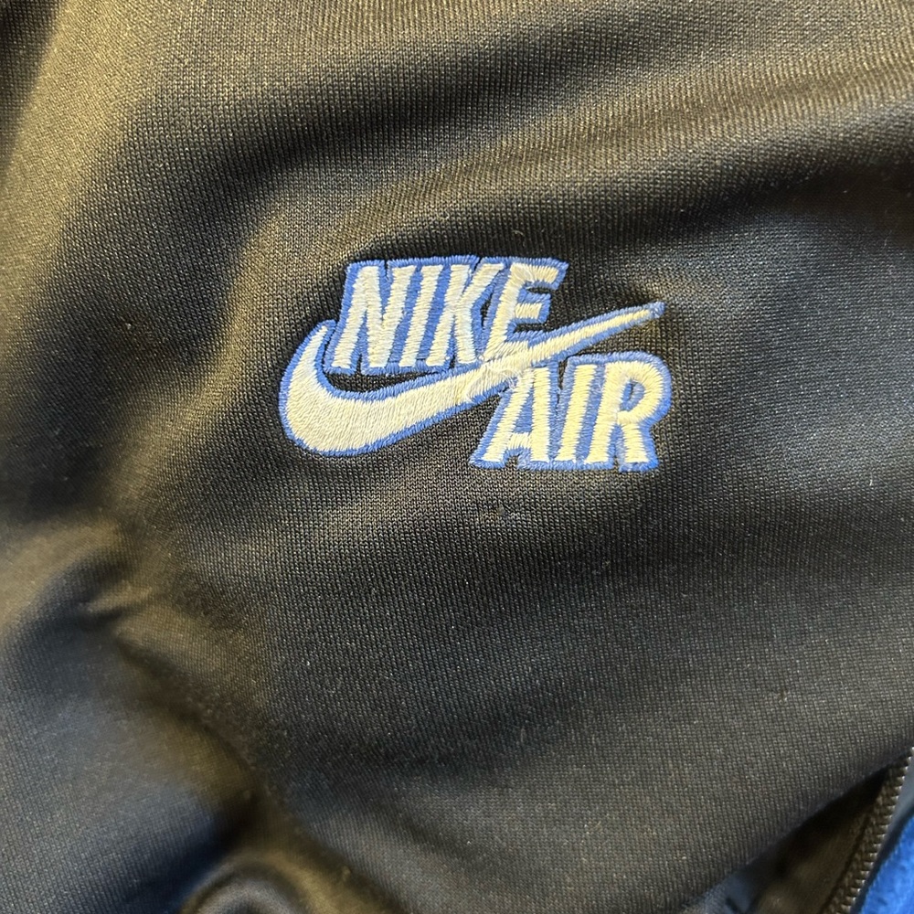 Nike Air Men's Black and Blue Jacket Men’s XL Vintage Y2K - Picture 4 of 5